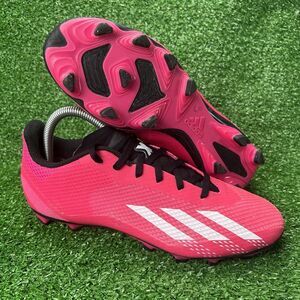 Adidas X Speedportal 4 FGX Soccer Cleats Men's US 7 / EU 39.5 Pink & Black Boots